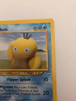 Pokemon Cards: Neo Destiny 1st Edition Common: Psyduck 79/105 - Image 3