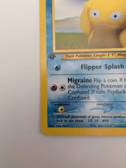 Pokemon Cards: Neo Destiny 1st Edition Common: Psyduck 79/105 - Image 5