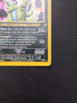 Pokemon Tyranitar 12/75 - 1ST Edition | Neo Discovery | ENG (light played) HOLO - Image 3