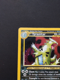 Pokemon Tyranitar 12/75 - 1ST Edition | Neo Discovery | ENG (light played) HOLO - Image 5