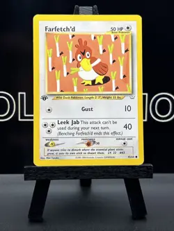 Pokemon Neo Revelation 1st Edition Farfetch'd 43/64 Regular WOTC - Image 2