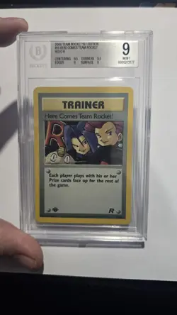 Bgs9 Here Comes Team Rocket's 1st Edition #15 Pokemon TCG Card - Image 1