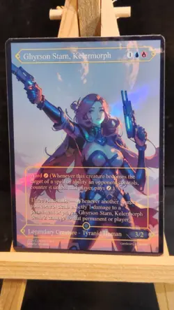 MTG Ghyrson Starn Kelemorph Fanart Borderless Style Card Playtest Commander - Image 1