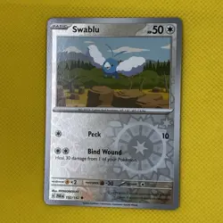 Swablu 152/131 Common Reverse Holo Paradox Rift Pokemon Card NM - Image 1
