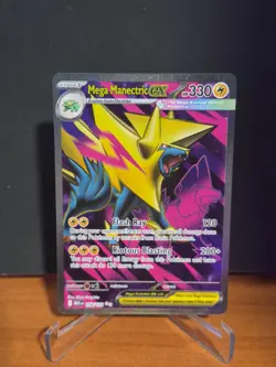 Mega Manectric EX - Ultra Rare - Mega Evolution 158/132 - NM - Pokemon Card - Image 1