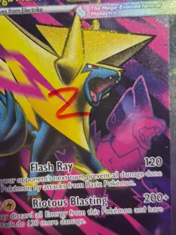 Mega Manectric EX - Ultra Rare - Mega Evolution 158/132 - NM - Pokemon Card - Image 3