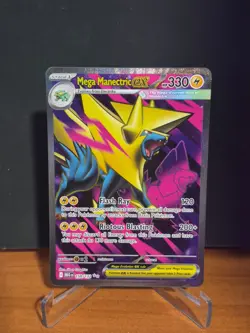 Mega Manectric EX - Ultra Rare - Mega Evolution 158/132 - NM - Pokemon Card - Image 1
