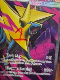 Mega Manectric EX - Ultra Rare - Mega Evolution 158/132 - NM - Pokemon Card - Image 3