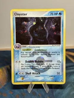 Cloyster 20/112 Reverse Holo Rare EX Fire Red Leaf Green 2004 Pokemon Card MP - Image 1