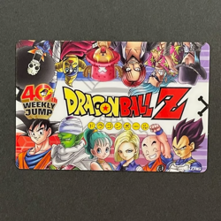 PREORDER Dragon Ball x One Piece Jump 40th Anniversary Card Bulma Vegeta - Image 1