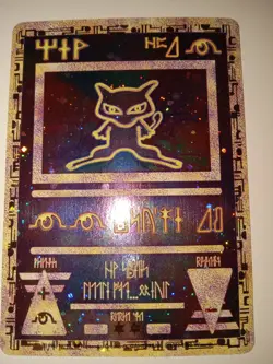 Pokemon TCG Ancient Mew Holo Card 2000 Movie Promo, Near Mint Condition - Image 1