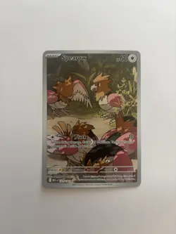 Pokemon TCG Spearow 151/132 Illustration Rare Mega Evolution Card NM English - Image 1
