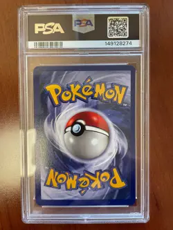 1999 POKEMON GAME #8 MACHAMP-HOLO 1ST EDITION PSA 8 - Image 2
