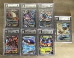 (7) BGS EX Era Graded Pokemon Lot Holo Full Art Rare XY Black Star Promo Kyogre - Image 1