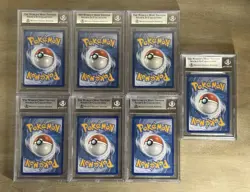 (7) BGS EX Era Graded Pokemon Lot Holo Full Art Rare XY Black Star Promo Kyogre - Image 2