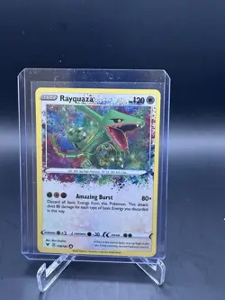 Pokemon Rayquaza Lot 3 Cards Amazing Rare 138/185 V 100/159 SWSH147 Promo NM - Image 5