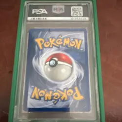 1999 Pokemon TCG Venusaur 15/102 Base Set Holo Rare PSA 9 Graded - Image 3