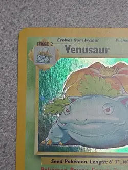 Pokemon Base Set 2 - Venusaur 18/130 Holo Rare 1999 English LP/MP - Image 3
