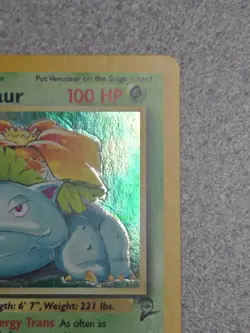 Pokemon Base Set 2 - Venusaur 18/130 Holo Rare 1999 English LP/MP - Image 4