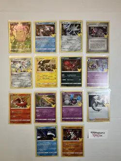 Pokemon Celebrations Lot of 14 Holo Cards NM Pikachu - Image 1