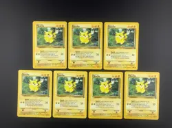 1999 Vintage Pokemon TCG Pikachu 60/64 Jungle Set Non-Holo Common NM - Image 1
