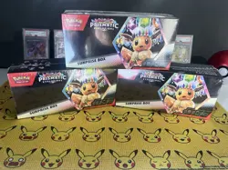 Pokemon TCG Prismatic Evolutions Surprise Box Scarlet & Violet x3 - Sealed - Image 1