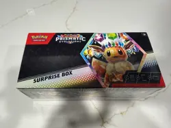 Pokemon TCG Scarlet & Violet Prismatic Evolutions Surprise Box Factory Sealed - Image 1