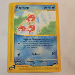 Nintendo Pokemon TCG Magikarp 75/144 Skyridge 2003 Regular Common 30HP e-Reader - Image 1