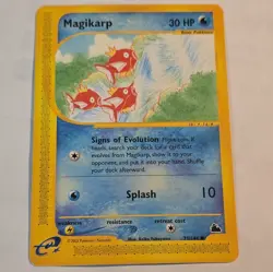 Nintendo Pokemon TCG Magikarp 75/144 Skyridge 2003 Regular Common 30HP e-Reader - Image 3