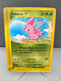 Pokemon TCG Nidoran 96/147 Expedition Base Set Regular Common 50HP Eng 2002 - Image 1