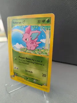 Pokemon TCG Nidoran 96/147 Expedition Base Set Regular Common 50HP Eng 2002 - Image 3