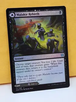 1x FOIL Malakir Rebirth, NM, Zendikar Rising (ZNR), Magic: the Gathering, MtG - Image 2