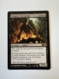 Vampire Nocturnus - MTG Core Set 2010 - NM - Image 1