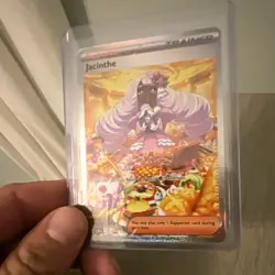 The Pokemon Company Jacinth 122/088 Ultra Rare Full Art Holo Trainer Supporter - Image 1