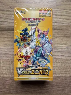 Pokemon TCG Japanese - VSTAR Universe s12 Booster Box- New Sealed Tiny Hole Pics - Image 1