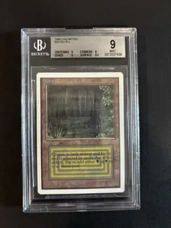 Bayou BGS 9 MINT [Unlimited] Quad+ Mtg Magic - Image 1
