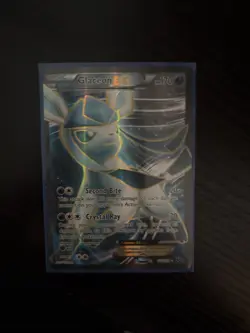 Pokemon TCG Glaceon EX Full Art Ultra Rare Holo Card 116/124 Fates Collide - Image 1