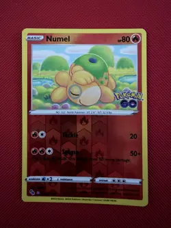 Numel Peelable Ditto Reverse Holo Pokemon Go TCG Card 013/078 Unpeeled - Image 1