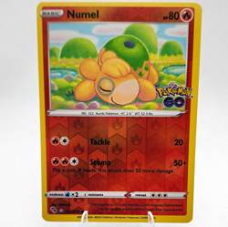 Pokemon Numel (Peelable Ditto) Pokemon Go Reverse Holo 013/078 Eng 2022 NM* - Image 1