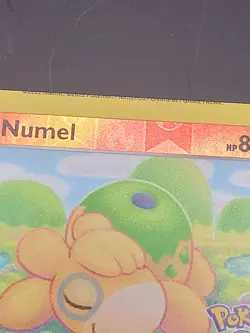 Numel (Peelable Ditto) 013/078 Pokemon GO Reverse Holo Miscut/Error card. - Image 2