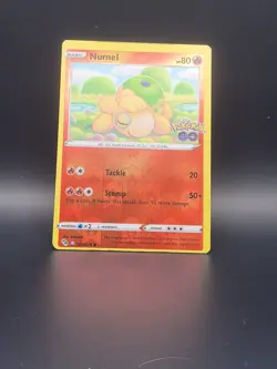 Numel (Peelable Ditto) 013/078 Pokemon GO Reverse Holo Miscut/Error card. - Image 3