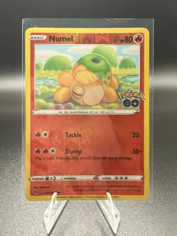 Numel (Peelable Ditto) 013/078 Pokemon GO Reverse Holo - Image 1