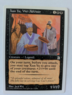 Xun Yu, Wei Advisor Portal 3K MTG NM Free shipping with tracking - Image 1