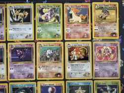Vintage WOTC Pokemon Gym Heroes & Challenge 50 Card Lot, Pikachu, Psyduck, Misty - Image 5