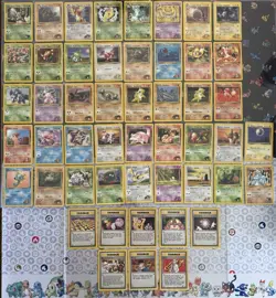 Vintage WOTC Pokemon Gym Heroes & Challenge 50 Card Lot, Bulbasaur, Ivysaur - Image 1