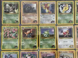 Vintage WOTC Pokemon Gym Heroes & Challenge 50 Card Lot, Bulbasaur, Ivysaur - Image 3