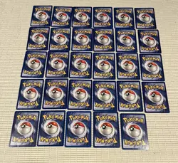 Pokemon TCG Fossil Set Lot of 29 No Duplicates LP/MP Vintage - Image 2