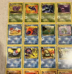 Pokemon TCG Fossil Set Lot of 29 No Duplicates LP/MP Vintage - Image 3