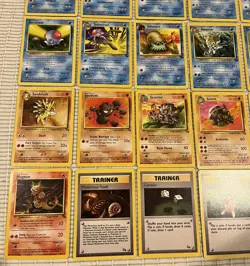 Pokemon TCG Fossil Set Lot of 29 No Duplicates LP/MP Vintage - Image 5