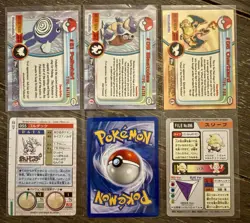 Pokemon TCG Lot Topps Series 1 Black Logo/Bandai/Vintage Holo*6 Cards*NM-LP - Image 2